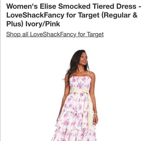 LoveShackFancy | Dresses | Womens Elise Dress Loveshackfancy X Target |  Poshmark